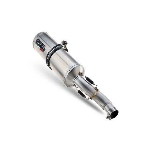 SLIP-ON EXHAUST GPR SATINOX H.165.SAT BRUSHED STAINLESS STEEL