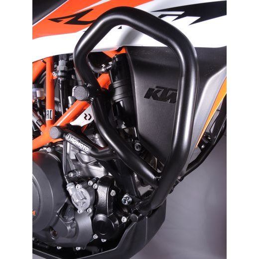 ENGINE GUARDS RDMOTO CF122KD MATT BLACK UPPER