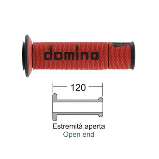 GRIPI DOMINO ROAD-RACING 184161230 RED/BLACK