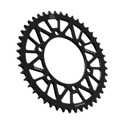 REAR ALU SPROCKET JT JTA 486-45BLK 45T, 520 CRNI