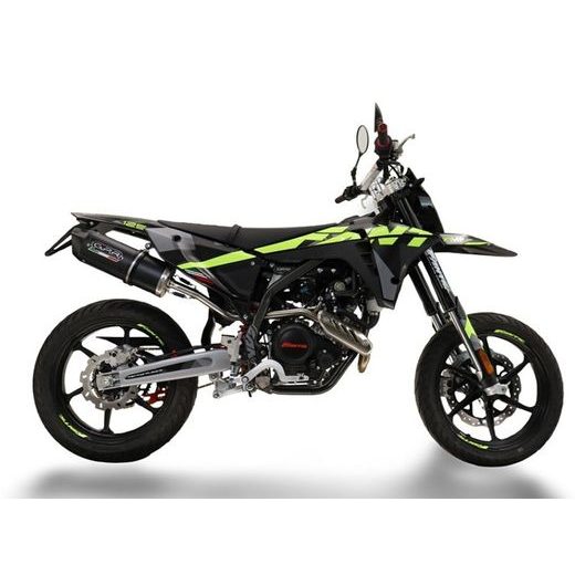 SLIP-ON EXHAUST GPR FURORE NERO FN.4.RACEDB.FUNE MATTE BLACK INCLUDING LINK PIPE AND REMOVABLE DBKILLER