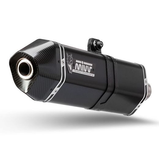 SILENCER MIVV SPEED EDGE M.013.LRB BLACK STAINLESS STEEL