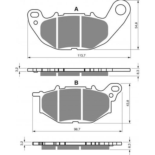 DISK PLOČICE GOLDFREN 369 S33 STREET FRONT