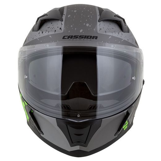 FULL FACE HELMET CASSIDA INTEGRAL 3.0 DRFT MATT GREY /BLACK /GREEN 2XL