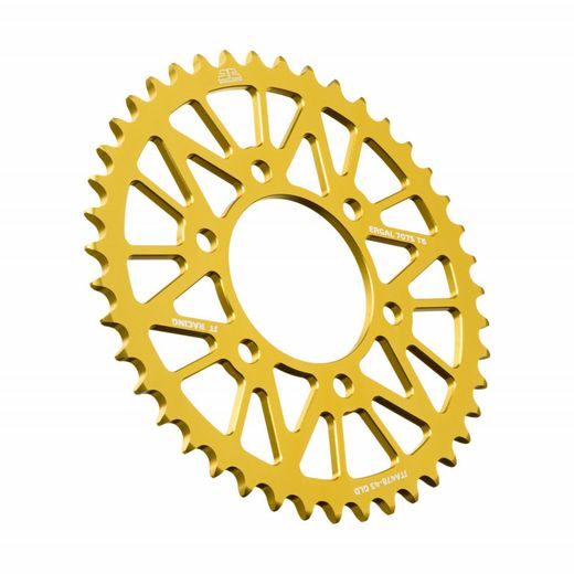 REAR ALU SPROCKET JT JTA 478-43GLD 43T, 520 ZLAT