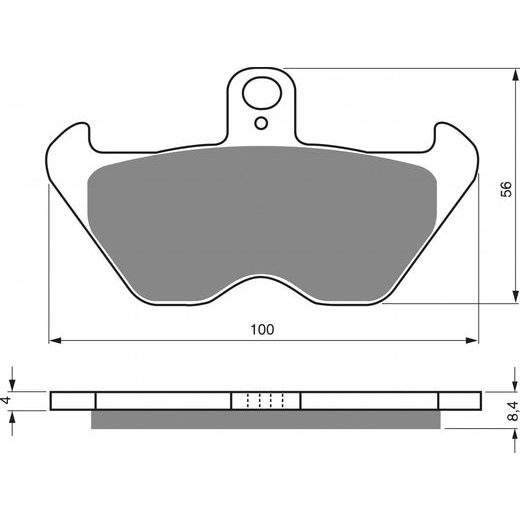 DISK PLOČICE GOLDFREN 117 GP6