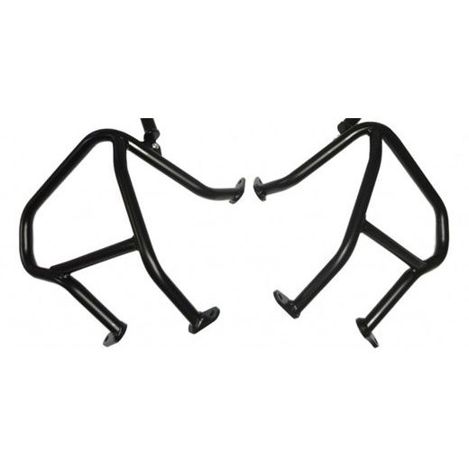 ENGINE GUARDS RDMOTO CF47KD MATT BLACK LOWER FOR BMW R 1200 GS ADVENTURE 2013-2018