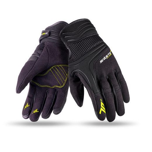 GLOVES SEVENTY DEGREES 70° SD-C18 BLACK/YELLOW S