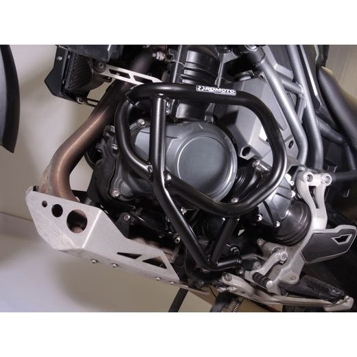 ENGINE GUARDS RDMOTO CF126KD MATT BLACK FOR TRIUMPH TIGER 1200 EXPLORER / GT EXPLORER 2011-2015