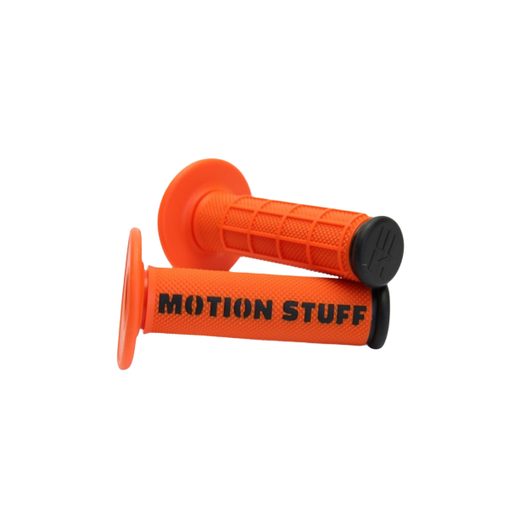 MOTOCROSS GRIP MOTION STUFF ORANGE/BLACK