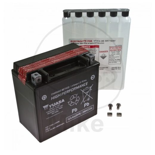 BATTERY YUASA YTX14H-BS