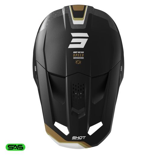 HELMET SHOT SPEED ATOMIC A05-21OB-A01-12 GOLD MATT 2XL