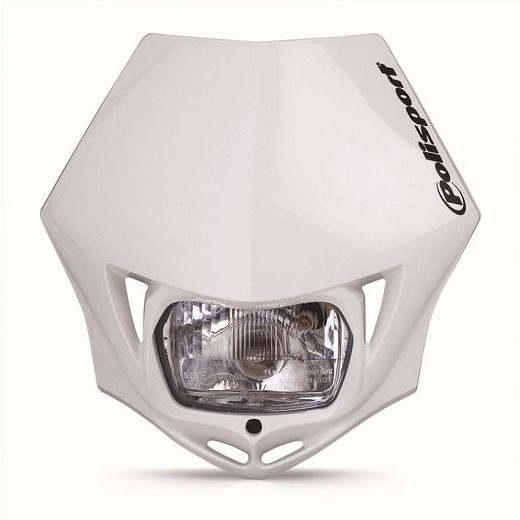 HEADLIGHT POLISPORT MMX WHITE