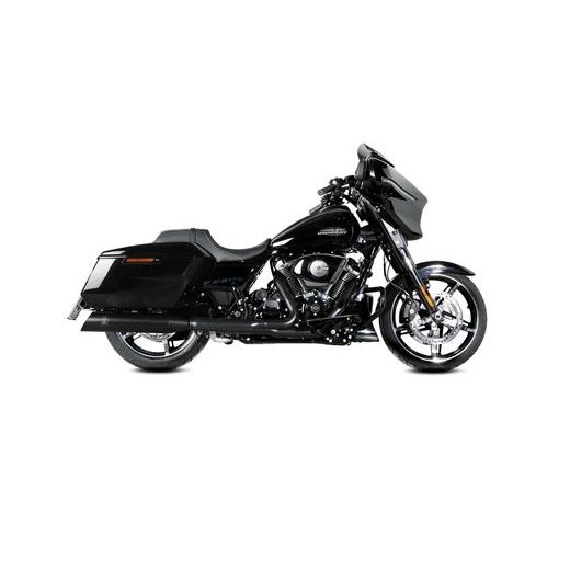 2 SILENCERS KIT MIVV HR-1 HD.005.LH1BS CRNI