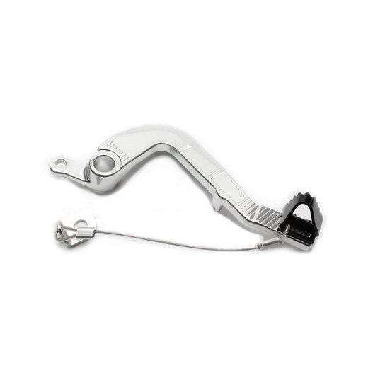 BRAKE PEDAL MOTION STUFF 83P-0231002 SILVER BODY, BLACK STEEL FIXED TIP STEEL FIXED TIP