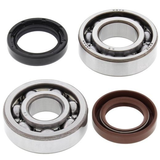 CRANKSHAFT BEARING AND SEAL KIT ALL BALLS RACING CB24-1072