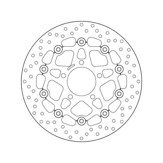 KOČIONA DISK BREMBO 78B40821 FLOATING