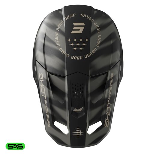 HELMET SHOT SPEED TIGER A04-21OB-E01-09 BLACK MATT M