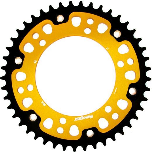 REAR SPROCKET SUPERSPROX STEALTH RST-855:45-GLD ZLATO 45T, 520