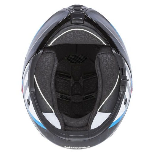 FULL FACE HELMET CASSIDA MODULO 2.1 PROFILE WHITE PEARL/BLACK/BLUE/RED/GREY XS