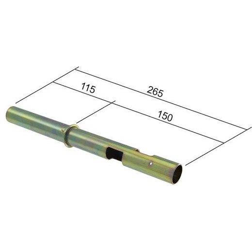 THROTTLE TUBE RMS 184080270