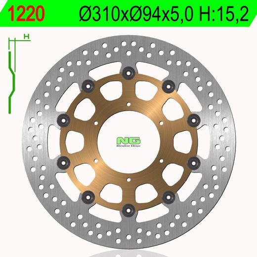 KOČIONA DISK NG 1220