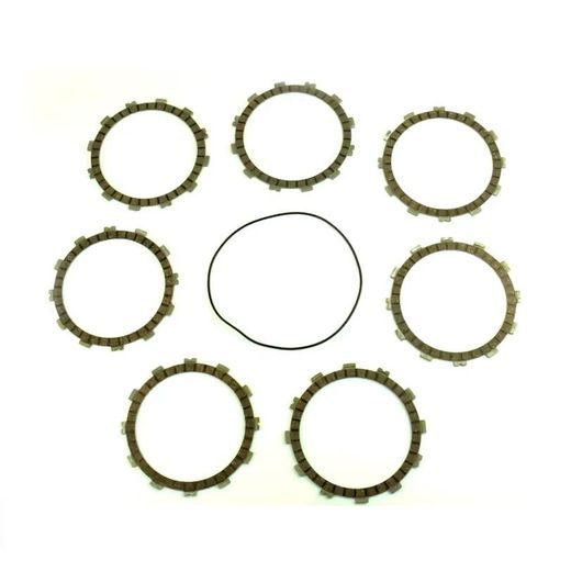 FRICTION PLATES KIT WITH CLUTCH COVER GASKET ATHENA P40230006