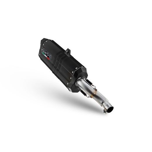 SLIP-ON EXHAUST GPR HYPER SONIC BLACK TITANIUM BM.109.HYSOBLK MATTE TITANIUM FOR BMW R 1300 GS 2024-2026