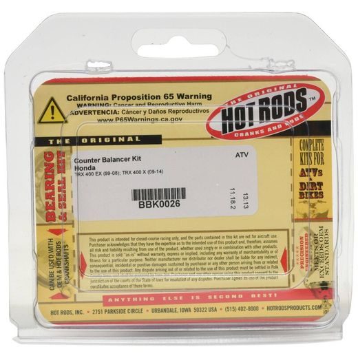 COUNTER BALANCER KIT HOT RODS BBK0026