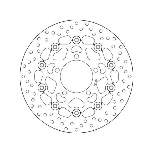 KOČIONA DISK BREMBO 78B40815 FLOATING
