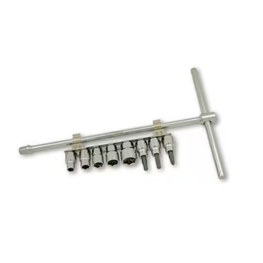 SLIDING T DRIVER VENHILL TSDS38 WITH SOCKET SET