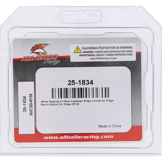 WHEEL BEARING KIT ALL BALLS RACING WB25-1834