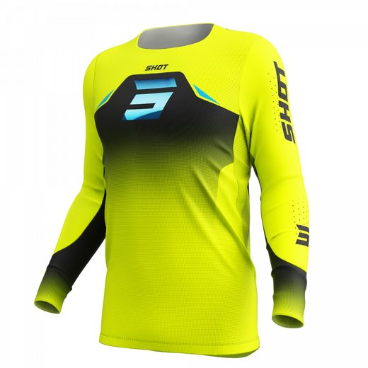 JERSEY SHOT AEROLITE PHASE A04-12A-B01 NEON YELLOW M