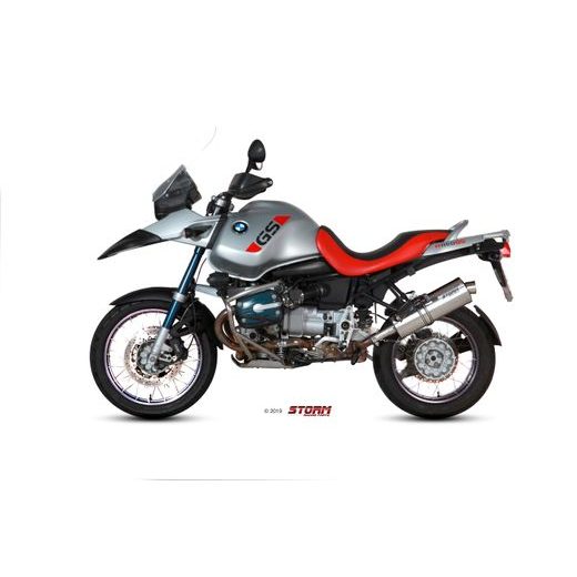 SILENCER STORM OVAL B.015.LX2 STAINLESS STEEL