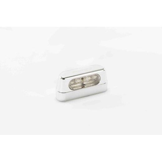 LICENCE SUPPORT LIGHT PUIG 4645P SILVER ALU WITH LEDS