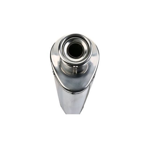 SLIP-ON EXHAUST GPR TRIOVAL BMW.66.TRI POLISHED STAINLESS STEEL INCLUDING REMOVABLE DB KILLER AND LINK PIPE