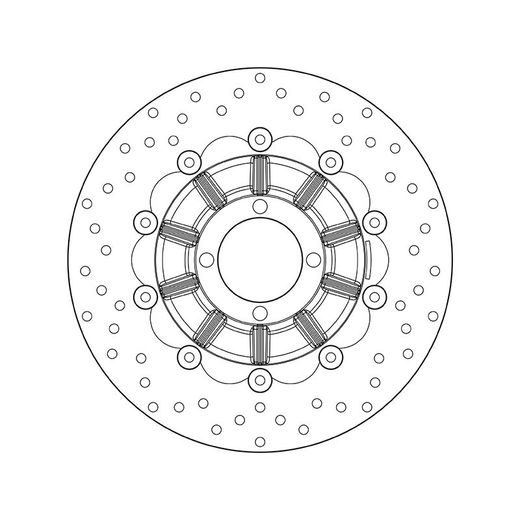 KOČIONA DISK BREMBO 78B40816 FLOATING