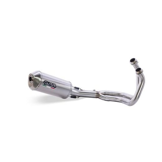 CIJELI ISPUŠNI SUSTAV GPR SATINOX CO.K.141.SAT BRUSHED STAINLESS STEEL