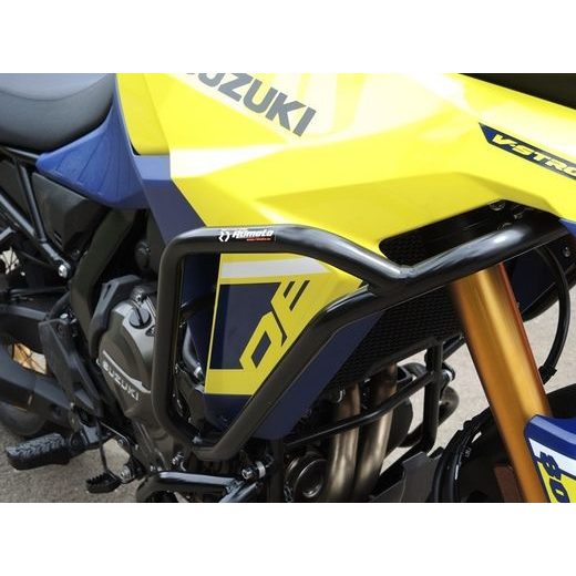 ENGINE GUARDS RDMOTO CF195KD CRNI UPPER FRAMES FOR SUZUKI DL 800 V-STROM 2022-2024