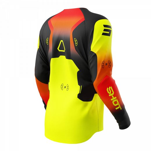 JERSEY SHOT DRAW KID ROCKET A04-12D-AK1 NEON YELLOW 04/05
