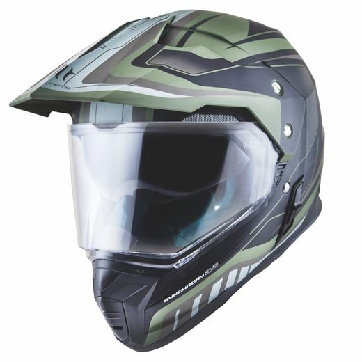 HELMET MT HELMETS SYNCHRONY DUO SPORT SV MATT GREEN XL