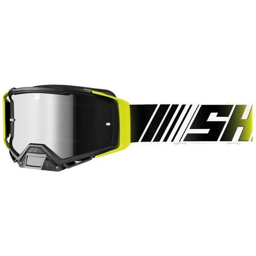 GOGGLES SHOT CORE STRIPE A07-29E1-D02 NEON YELLOW GLOSSY