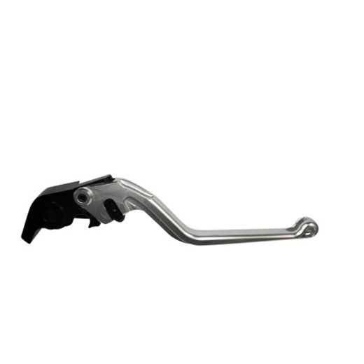 BRAKE LEVER ACCOSSATO FIXED CNC-WORKED ALUMINIUM, SILVER