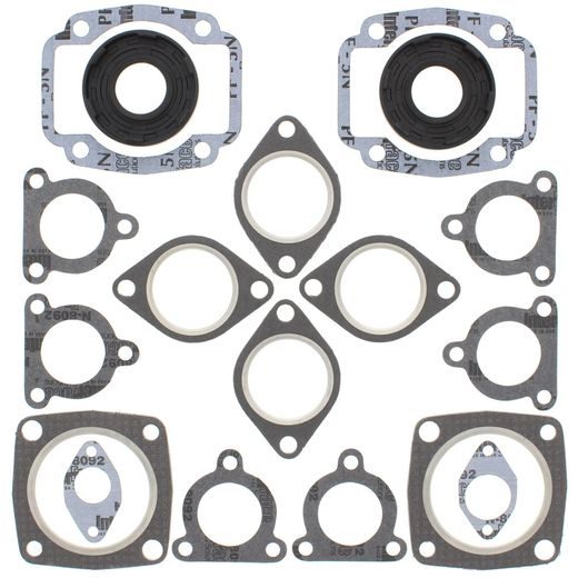 COMPLETE GASKET KIT WITH OIL SEALS WINDEROSA CGKOS 711219