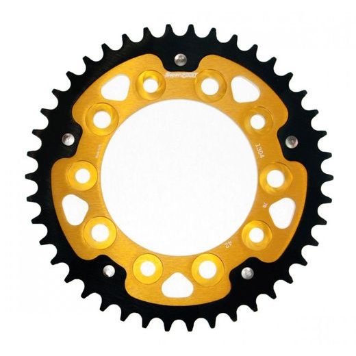 REAR SPROCKET SUPERSPROX STEALTH RST-1304:42-GLD ZLATO 42T, 525