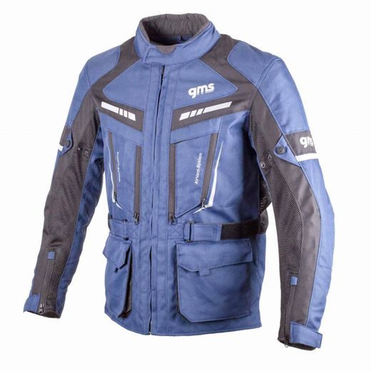 JACKET GMS TRACK LIGHT ZG51013 BLUE-BLACK 3XL