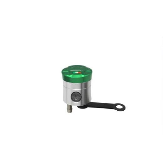 BRAKE FLUID RESERVOIR ACCOSSATO CNC-WORKED STRAIGHT BRACKET INCLUDED GREEN