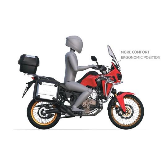 RISERS PUIG 22359N CRNI HEIGHT 25MM, D 39MM