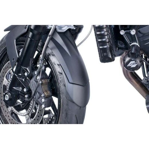 FRONT FENDER EXTENSION PUIG 5786N CRNI