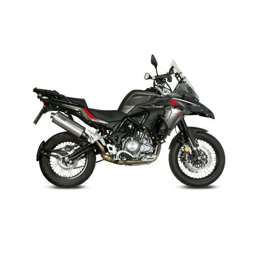 SILENCER STORM OVAL E.004.LX2 STAINLESS STEEL